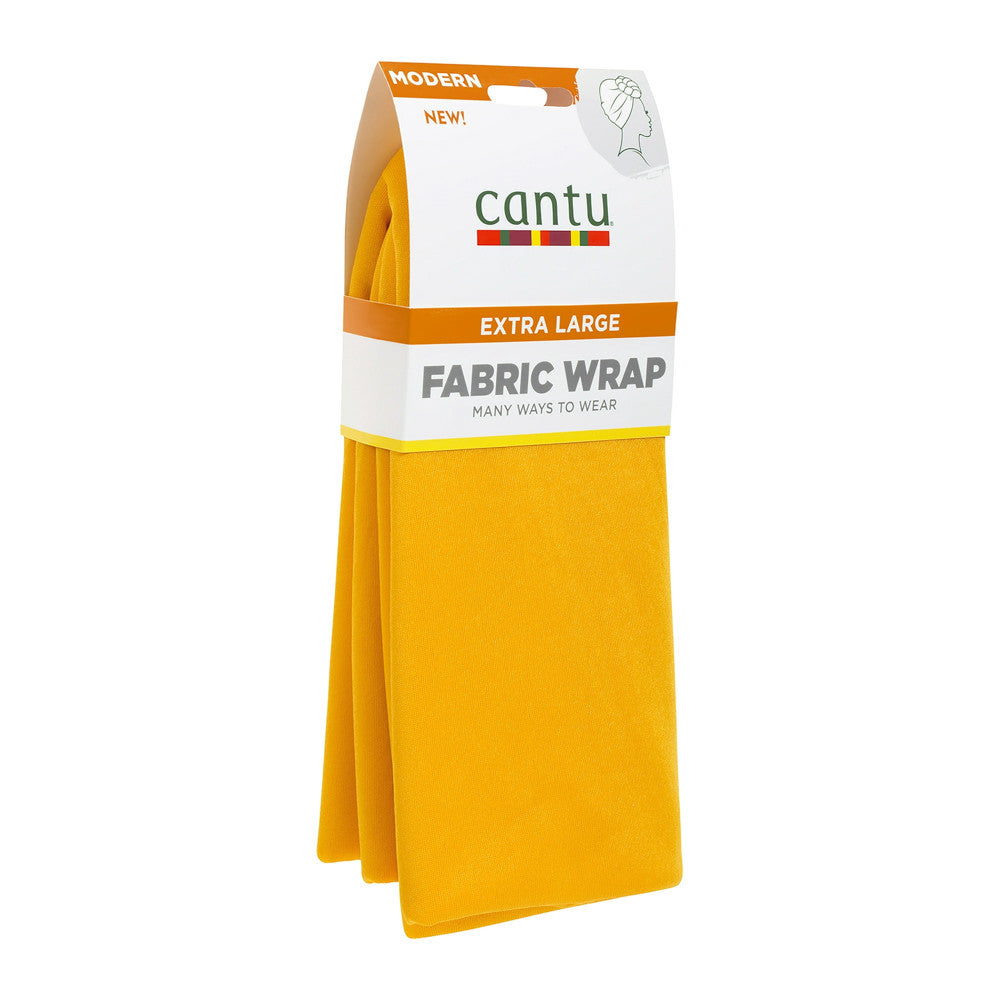 Cantu Fashion Fabric Headwrap Large, Yellow, 1 Ea